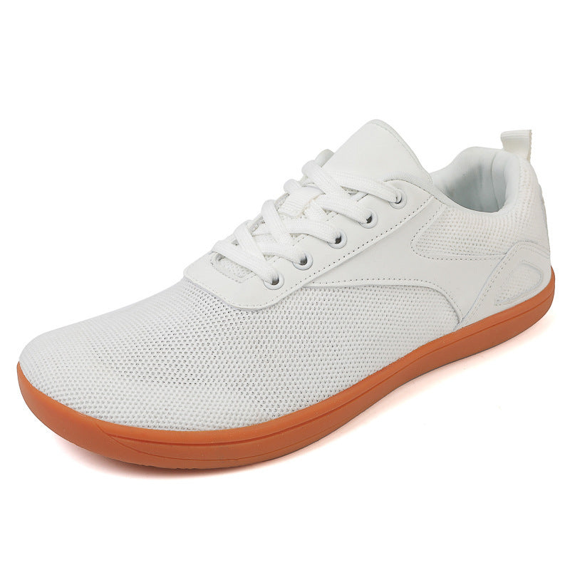 Unisex atmungsaktive Strick-Freizeit-Sneaker mit gepolstertem Fersenkragen und flexibler EVA-Laufsohle Drune