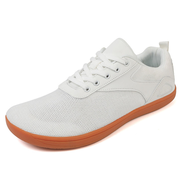 Unisex atmungsaktive Strick-Freizeit-Sneaker mit gepolstertem Fersenkragen und flexibler EVA-Laufsohle Drune