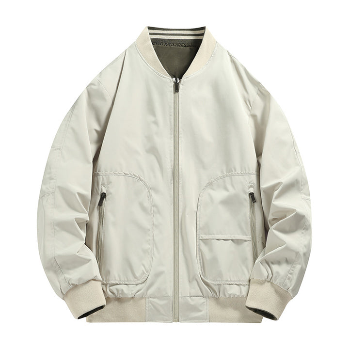 Herren Modische und funktionale Bomberjacke Drune
