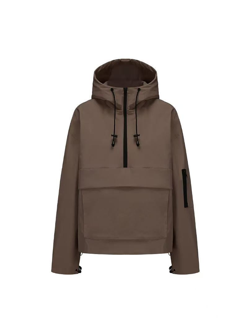 Damen Funktionale Kapuzenjacke