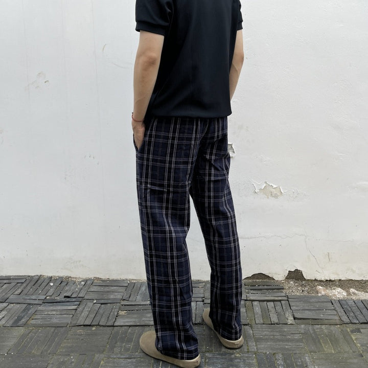 Damen Bequeme Schlafhose aus Flanell Drune