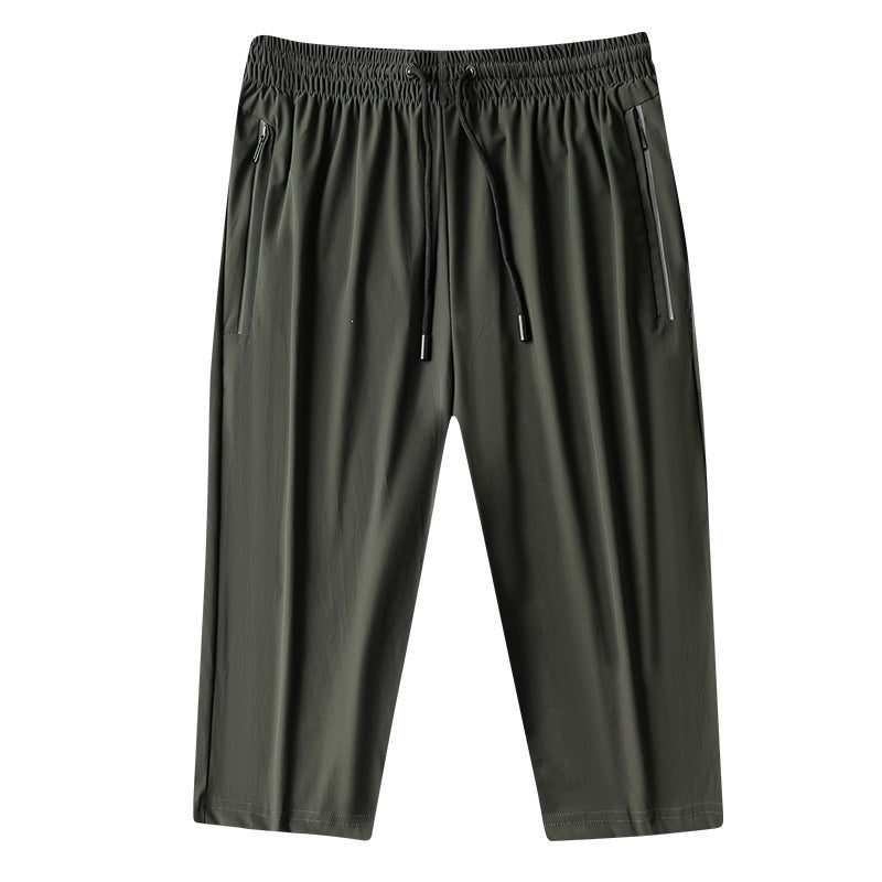 Herren Sportliche Jogginghose mit verstellbarem Bund Drune