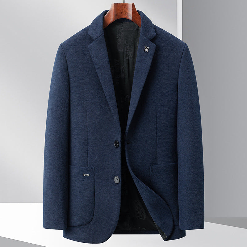 Herren Blazer aus hochwertiger Wolle mit modernem Schnitt und eleganten Details Drune