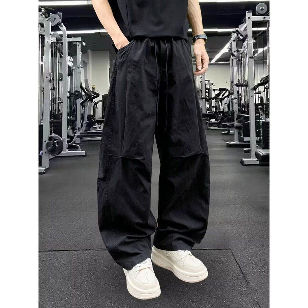 Herren Bequeme Cargo-Hose mit weitem Bein Drune