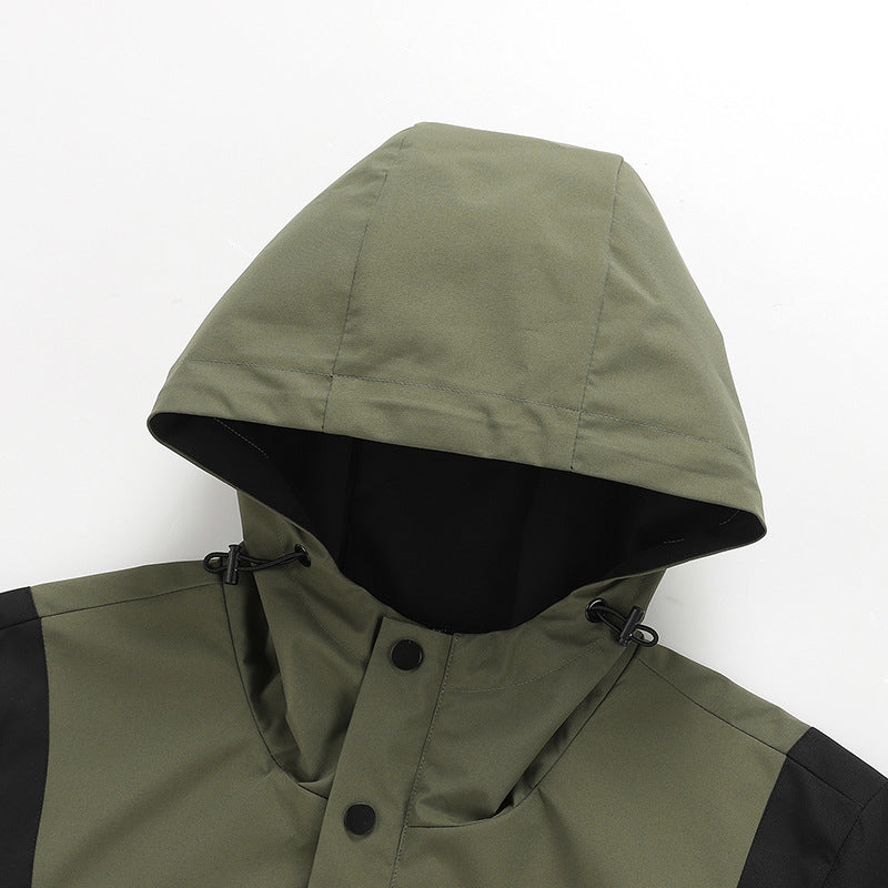 Herren Modische Outdoor-Jacke Drune