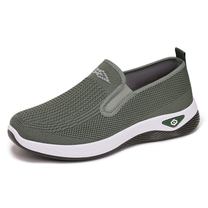 Damen nan atmungsaktiver gestrickter Slip-On Freizeitschuh mit dämpfender EVA-Sohle Drune