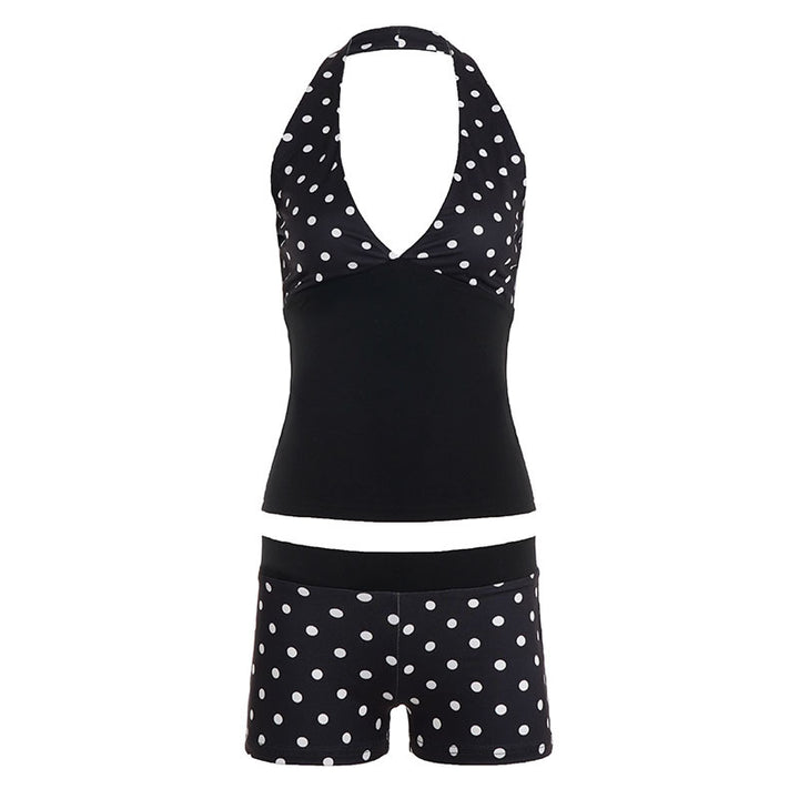 Damen Tankini-Set mit modernem Punkte-Muster und komfortablem Schnitt Drune