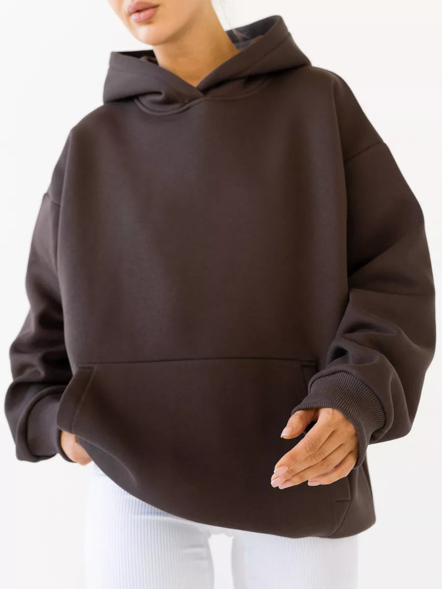 Damen Oversized Kapuzenpullover Drune 1787928930