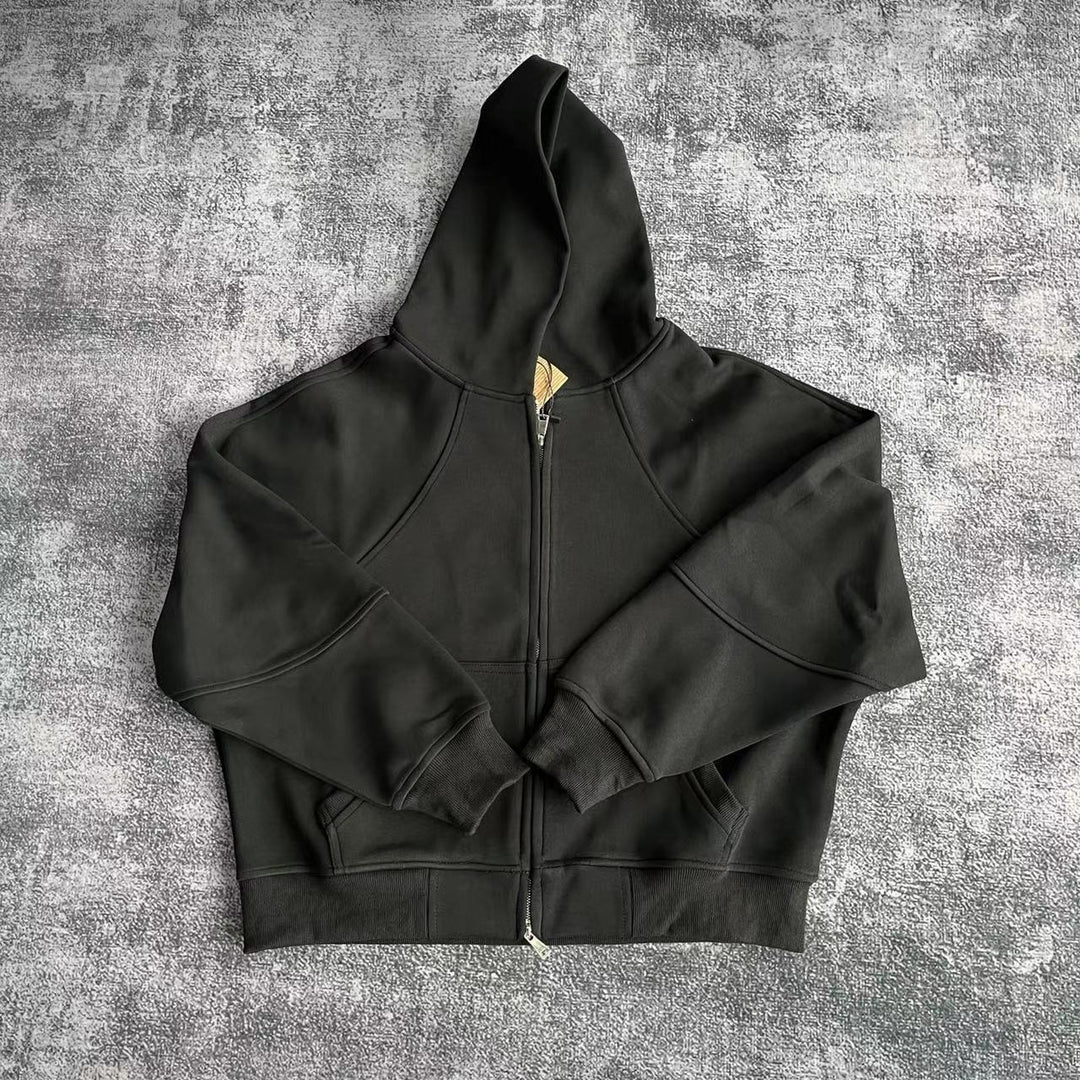 Damen Sportliche Kapuzenjacke Drune
