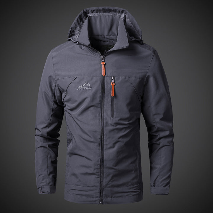 Herren leichte temperaturregulierende Jacke Drune