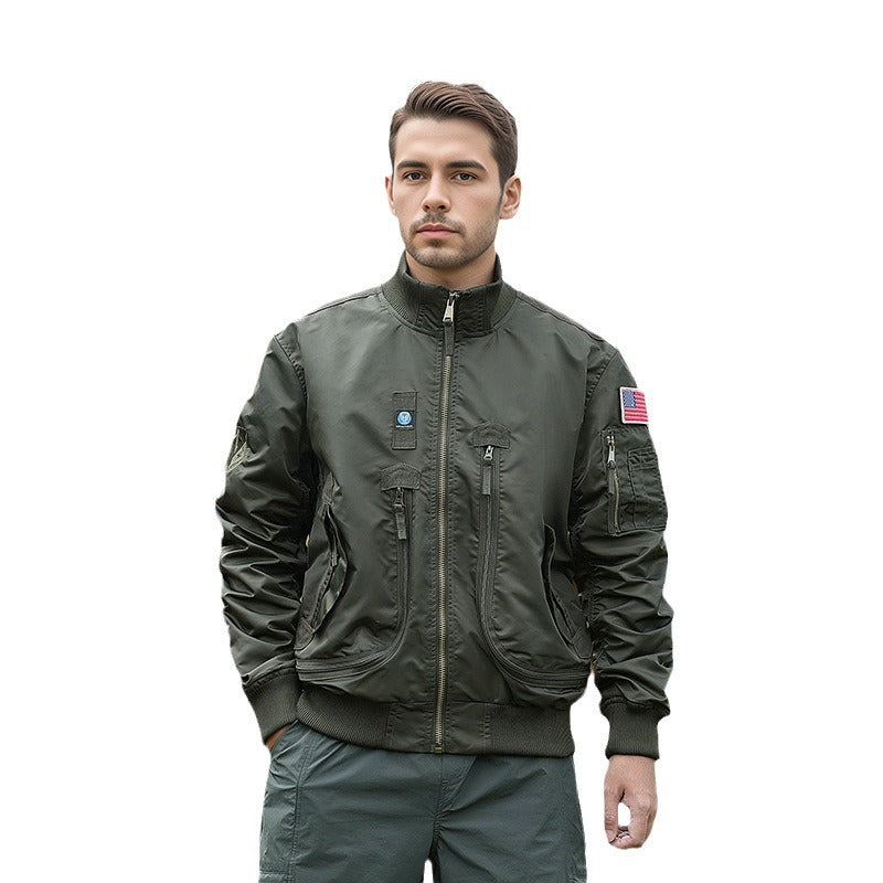 Herren stylische Bomberjacke Drune