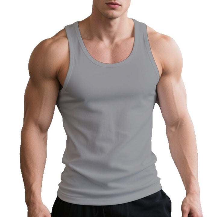 Herren nan konturierendes Tanktop für Krafttraining mit tiefen Armausschnitten und Stretchkomfort Drune