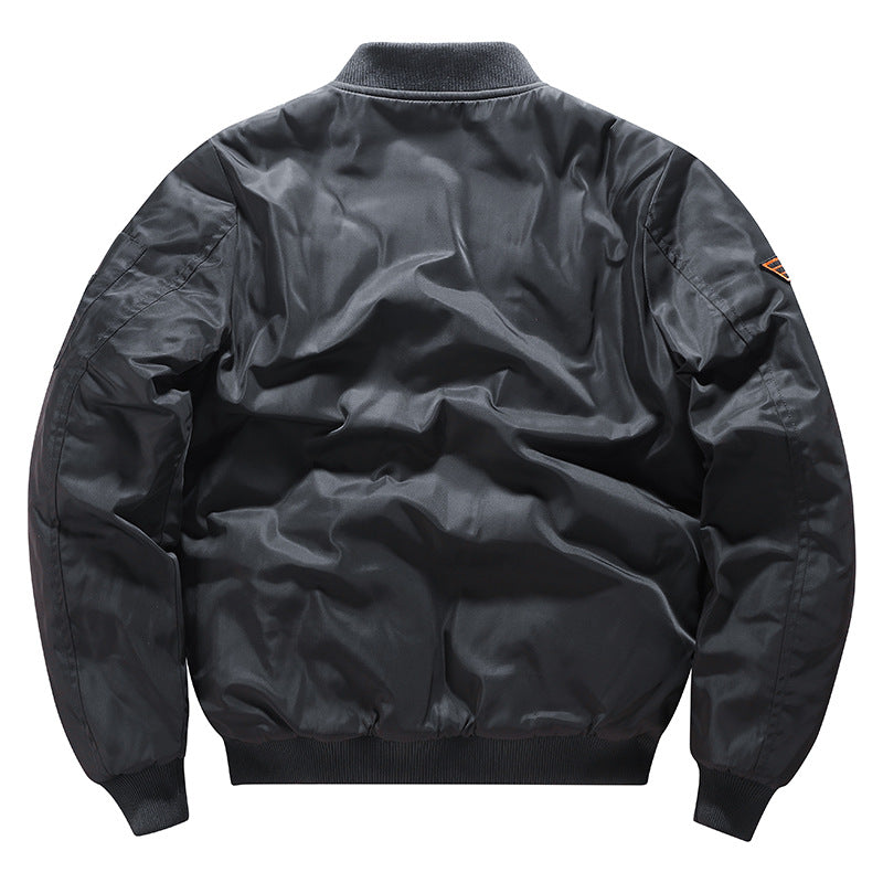 Herren Sportliche Bomberjacke mit Stickerei Drune