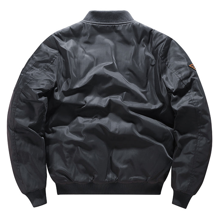 Herren Sportliche Bomberjacke mit Stickerei Drune