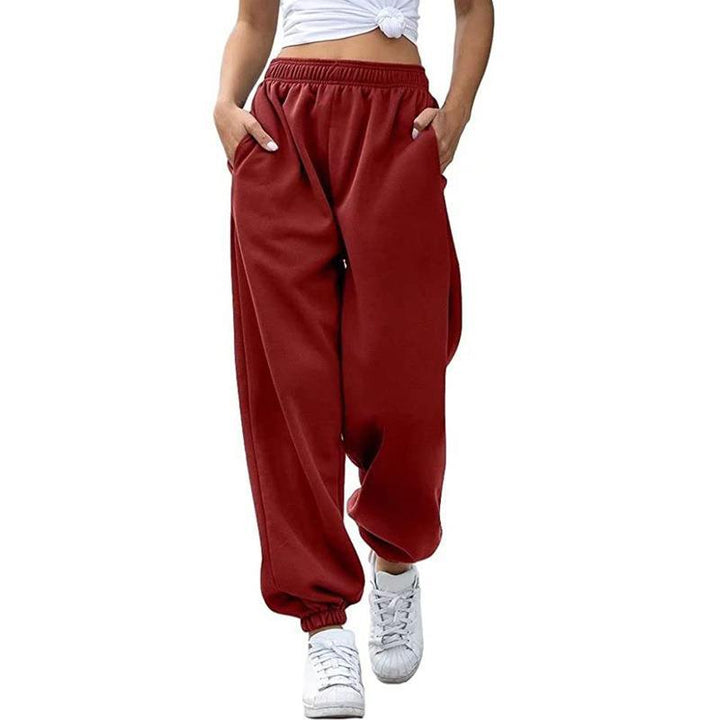 Damen nan gemütliches Lounge-Jogginganzug-Set mit Oversize-Hoodie und elastischer High-Waist Jogginghose Drune