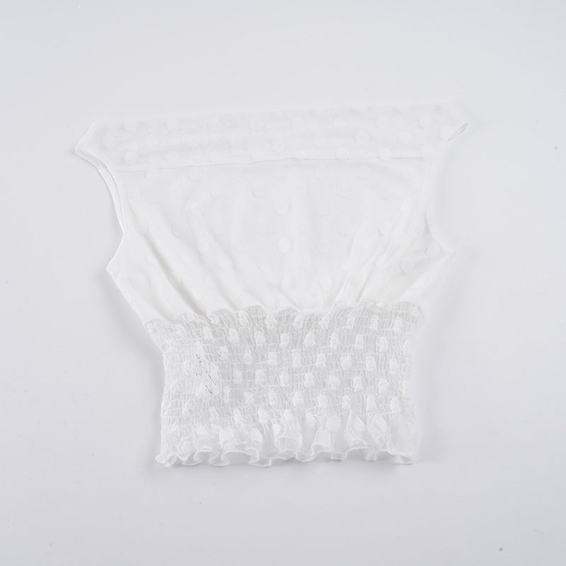 Damen elegantes Oberteil mit asymmetrischem Schnitt und Rüschendetails Drune