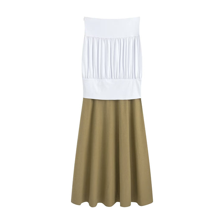 Damen Midirock mit elegantem Gummizug und luftigem Schnitt Drune