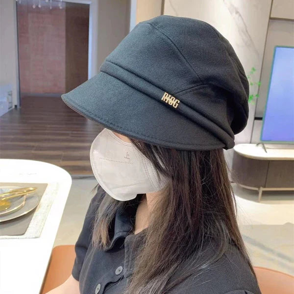 Drune | Damen Newsboy Cabbie Beret Mütze