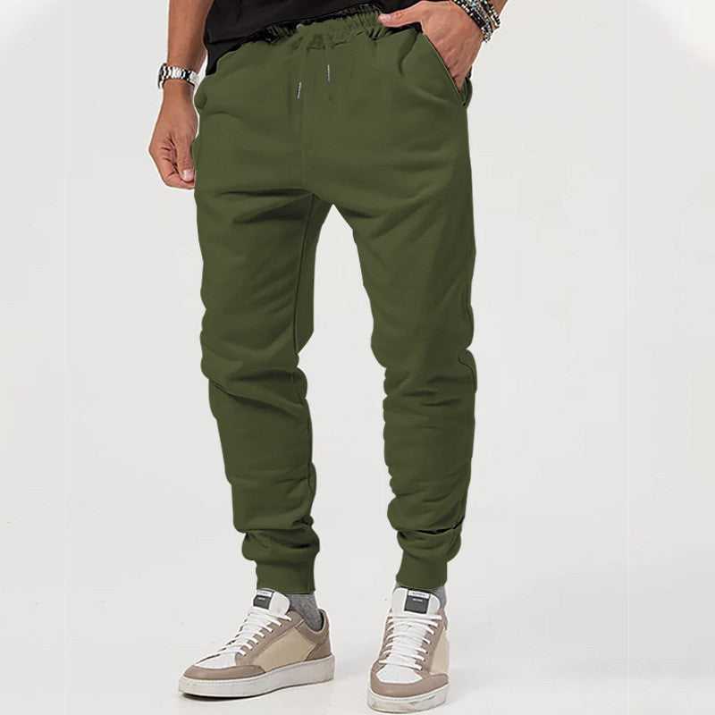 Herren bequeme Sweatpants mit elastischem Bund und seitlichen Eingrifftaschen Drune