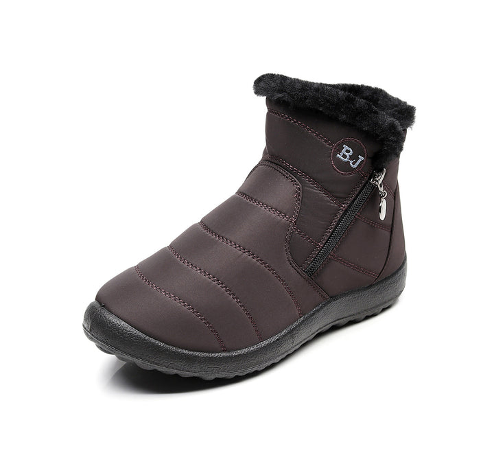 Damen warme und wasserdichte Winterstiefel Drune