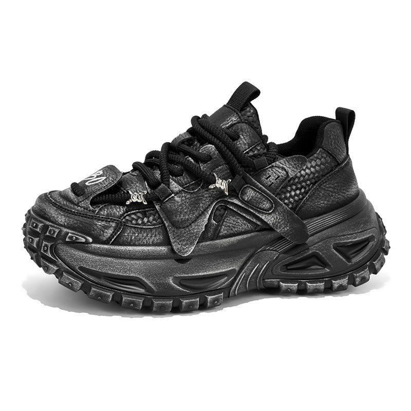 Herren technische Outdoor-Chunky-Sneaker mit verstärkter Zehenkappe, mehrlagiger Dämpfung und griffiger Trailsohle Drune