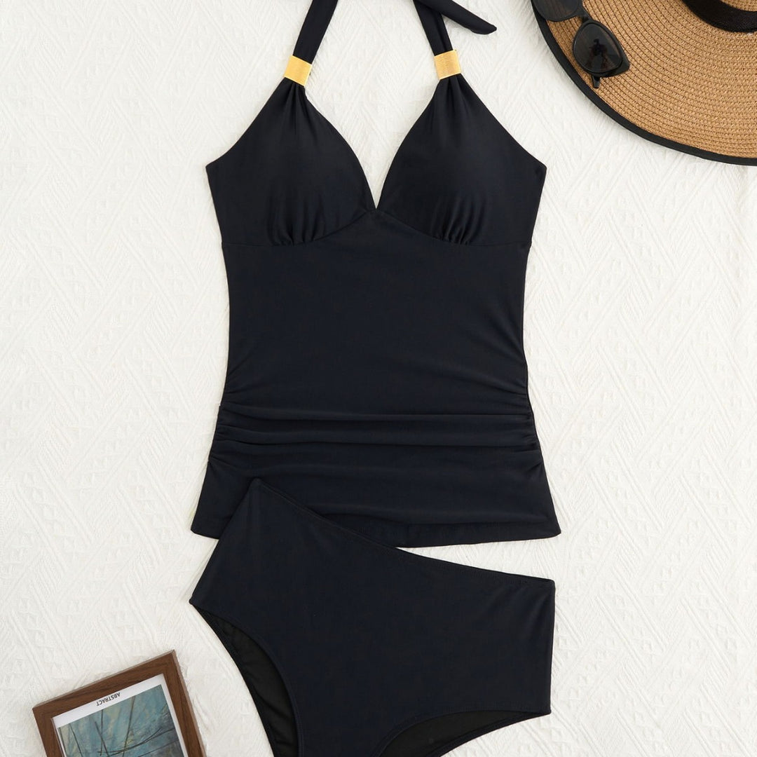 Damen Tankini mit elegantem Halterneck-Design Drune