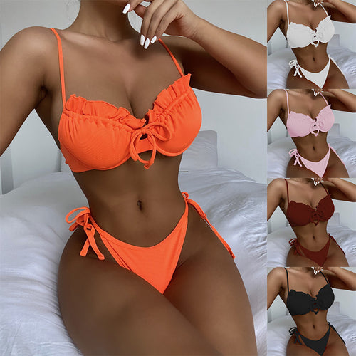 Damen Raffiniertes Bikini-Set Drune