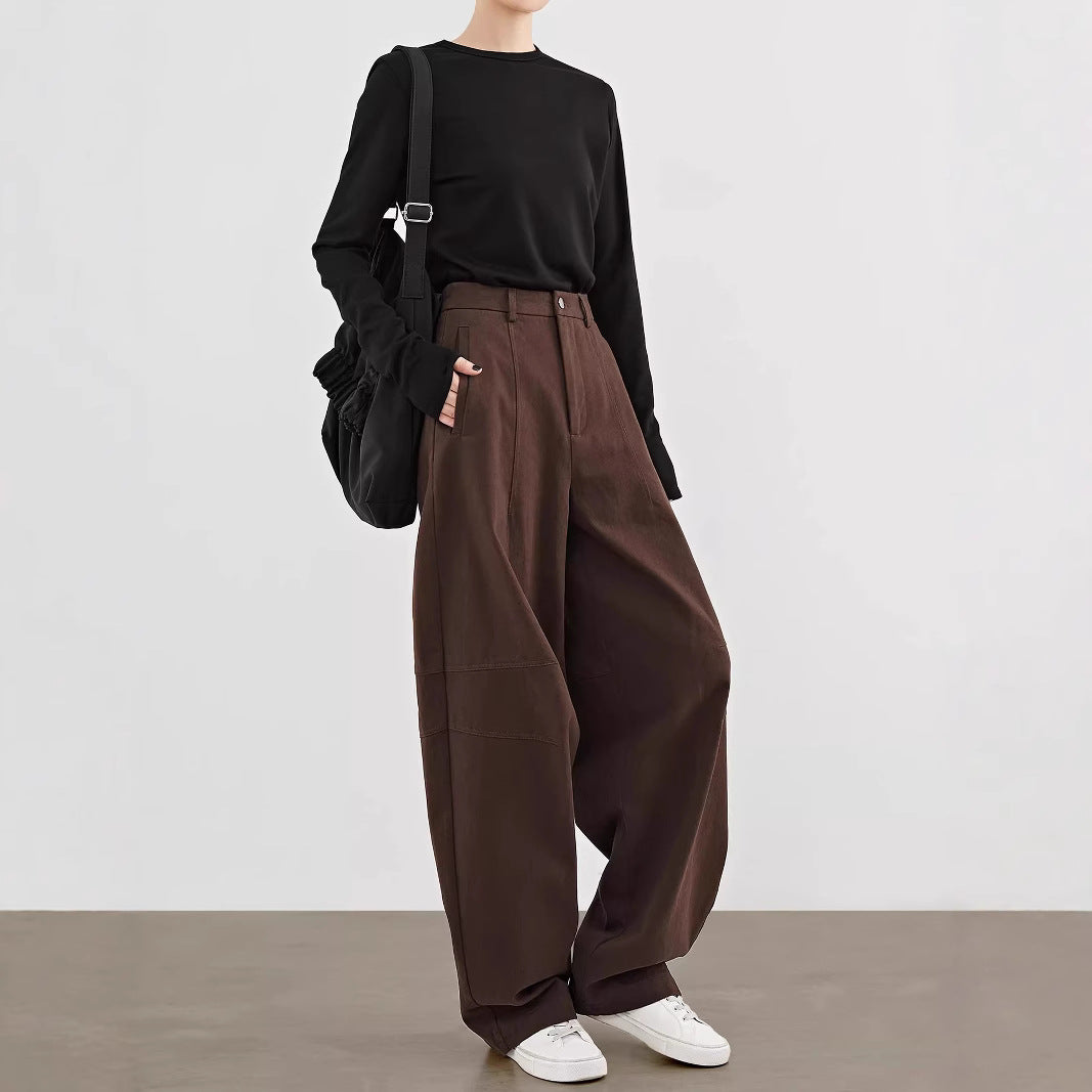 Damen Elegante und Bequeme weite Hosen Drune