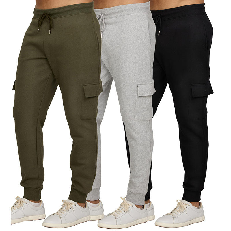 Damen nan schmal geschnittene Cargo-Jogginghose mit ergonomischen Nähten elastischem Komfortbund und aufgesetzter Klappentasche Drune