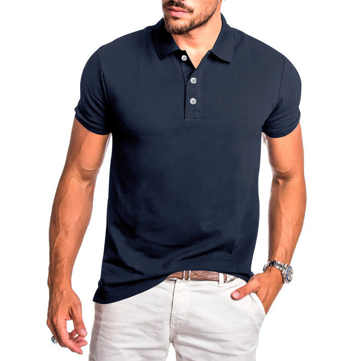 Herren Hochwertiges Kurzarm Poloshirt mit atmungsaktiver Technologie und modernem Schnitt Drune