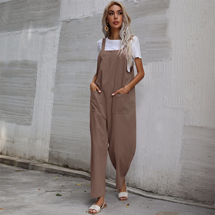 Damen Latzhose mit praktischen Taschen und bequemer Passform Drune
