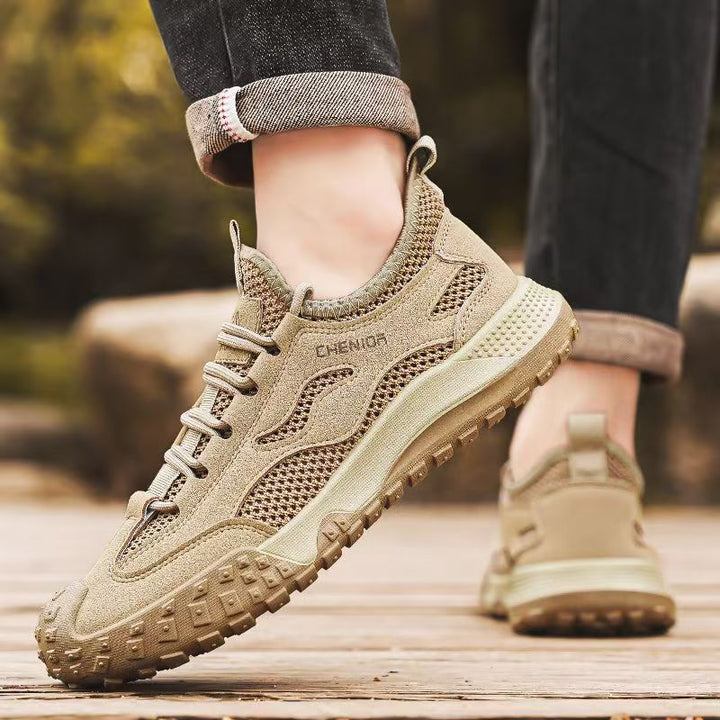 Damen Sportliche Trail-Sneakers mit rutschfester Sohle und atmungsaktiver Mesh-Konstruktion Drune