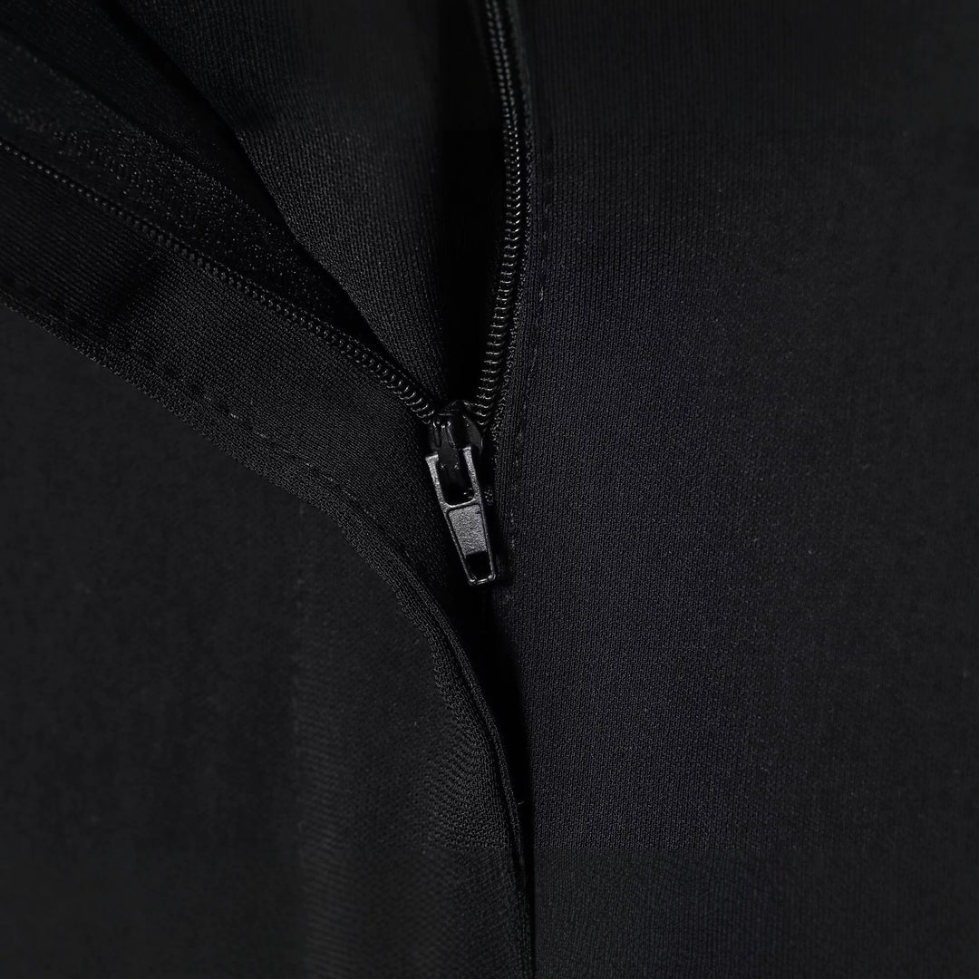 Damen Weite Hochtaillierte Bundfaltenhose mit Bügelfalte und weitem Bein Drune