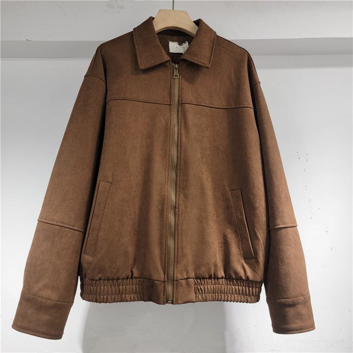 Damen modische Steppjacke mit elastischem Bund und praktischen Taschen Drune