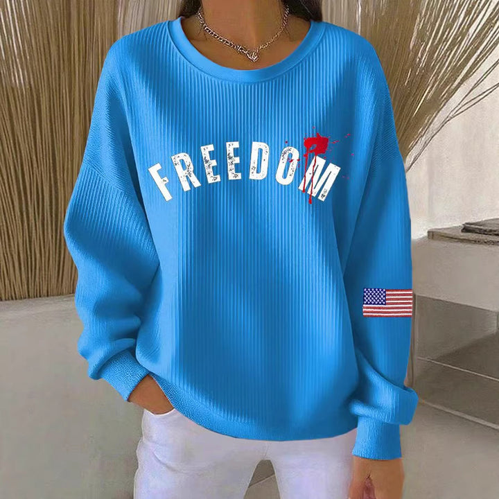 Damen Bequemer Oversized Sweater Drune