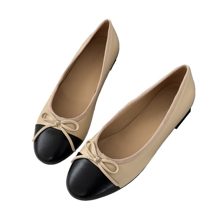 Damen Ballerinas mit zeitlosem Design und eleganter Schleifenapplikation Drune