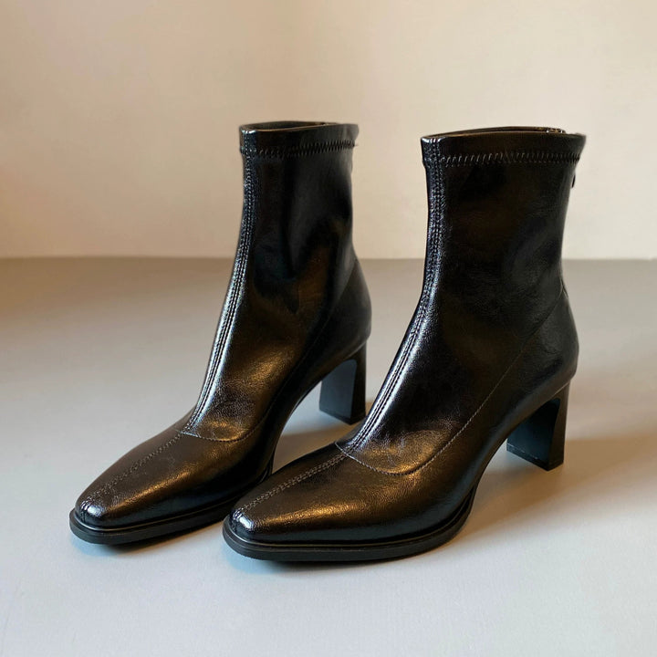 Damen Modische Kurzschaft-Stiefeletten Drune