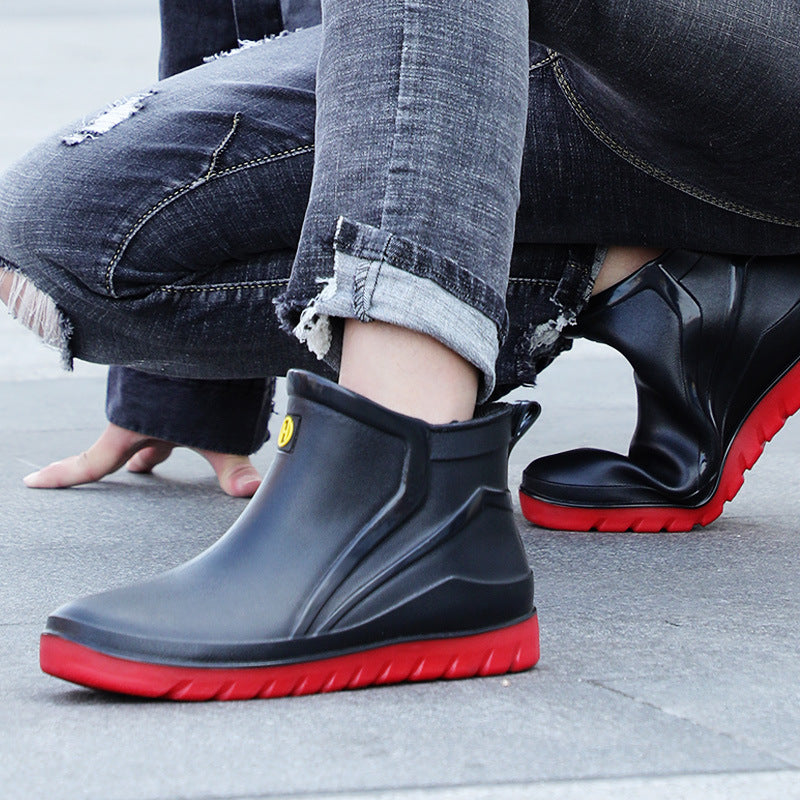 Damen wasserdichte Gummistiefel mit rutschfester Sohle und ergonomischem Design Drune
