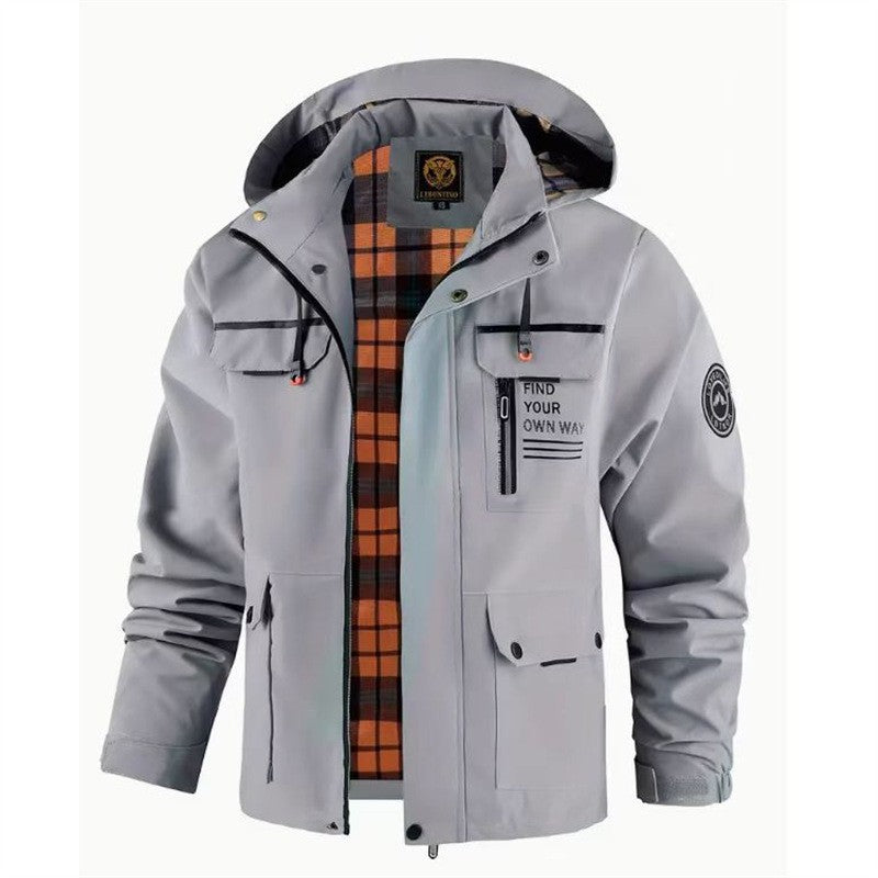 Herren Multifunktionale Adventurejacke Drune