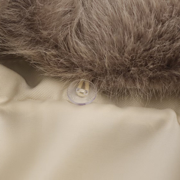 Damen modische Trenchjacke mit kleinem Kragen und doppelter Knopfleiste Drune