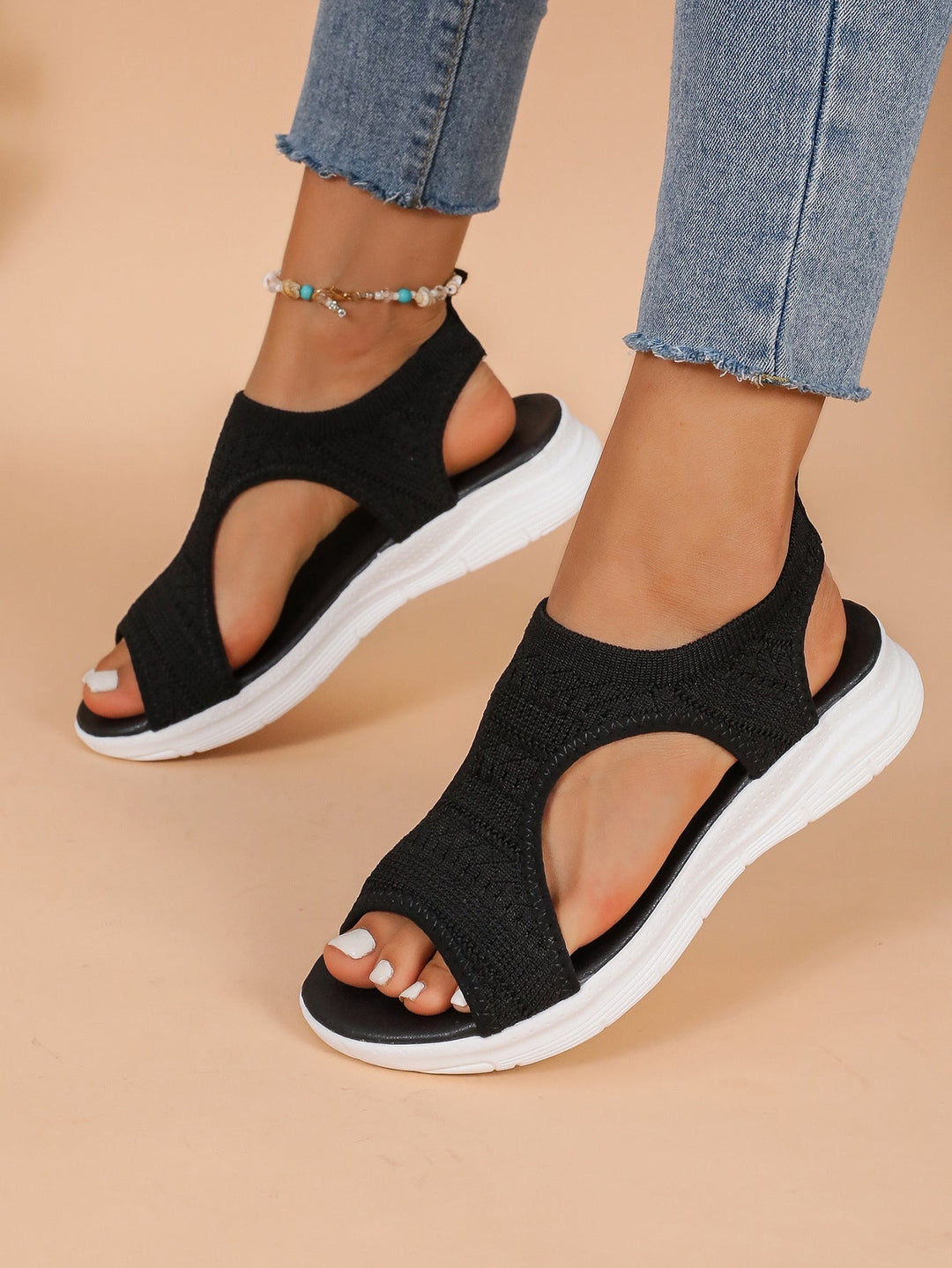 Damen Atmungsaktive Sandalen mit elastischem Tragekomfort Drune