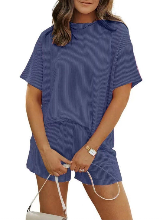 Damen Gemütliches Jumpsuit mit gestreiftem Design und weichem Stoff Drune