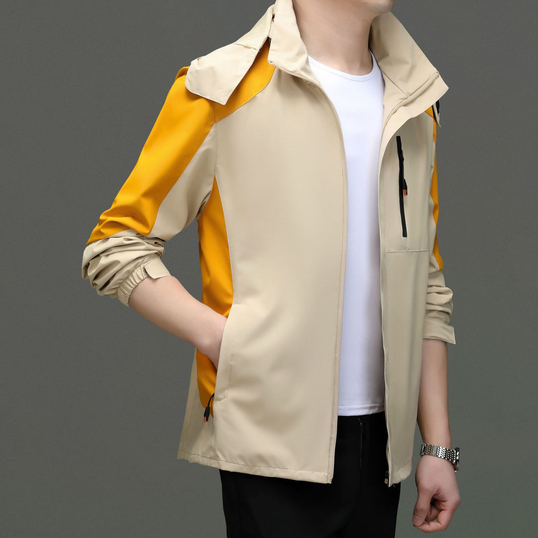 Herren Funktionsjacke mit atmungsaktiver Membran und praktischem Design Drune