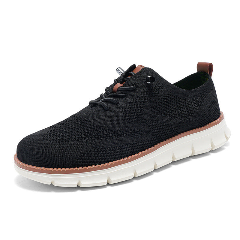 Herren Leichter gestrickter Freizeitsneaker mit flexibler Komfort-EVA-Sohle Drune