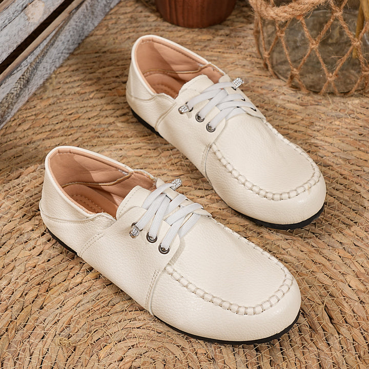 Herren nan klassische Mokassin-Slipper mit elastischer Schnürung und anatomischem Komfortfußbett Drune