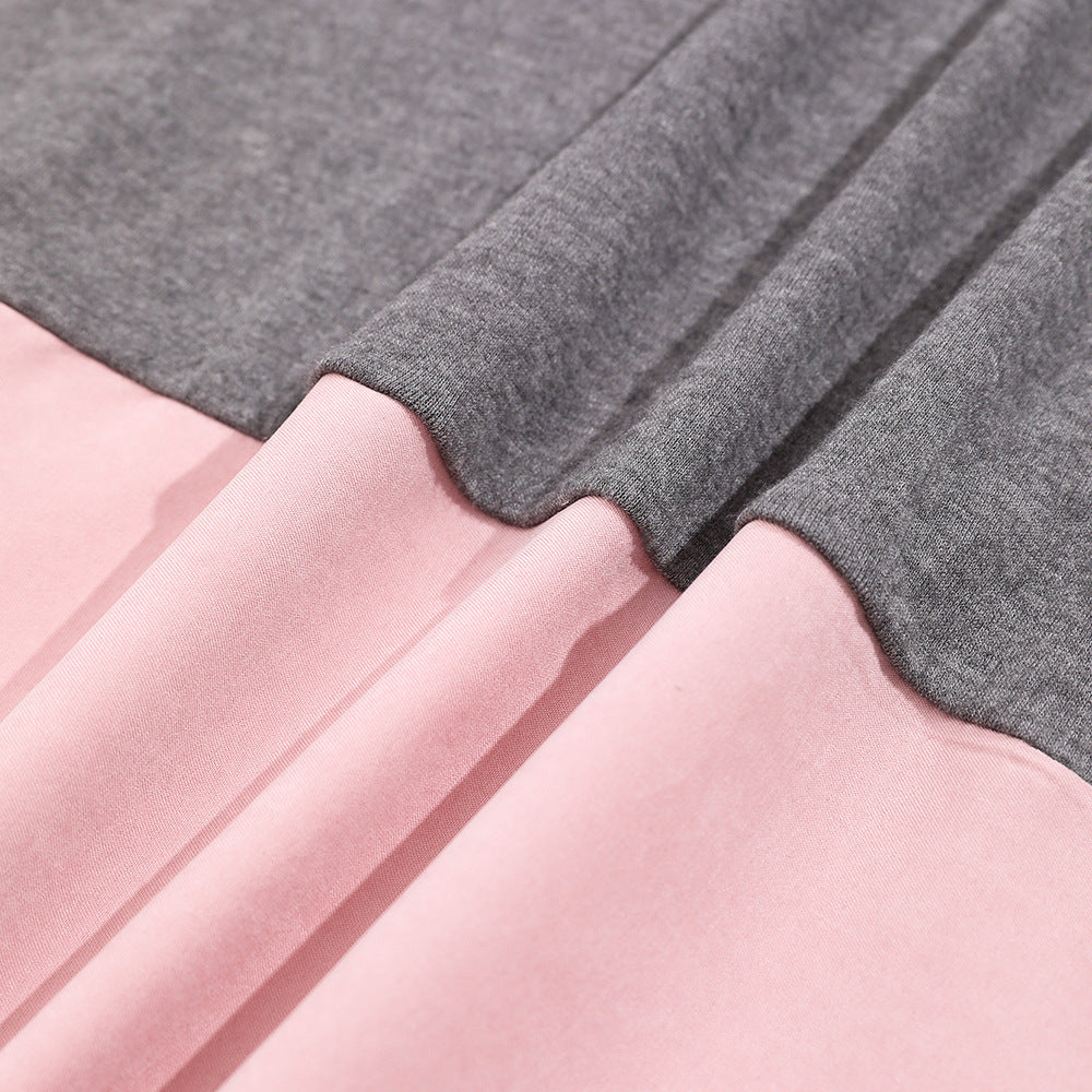 Damen Langarmshirt mit modischem Farbblockdesign Drune