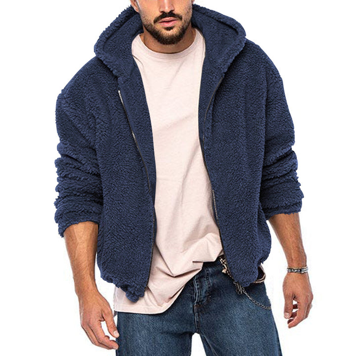 Herren kuschelige Fleecejacke mit hochwertiger Innenfütterung und praktischem Reißverschluss Drune