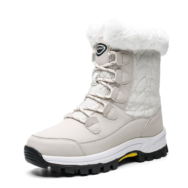 Damen Winterstiefel mit isolierter Fütterung und rutschfester Sohle Drune
