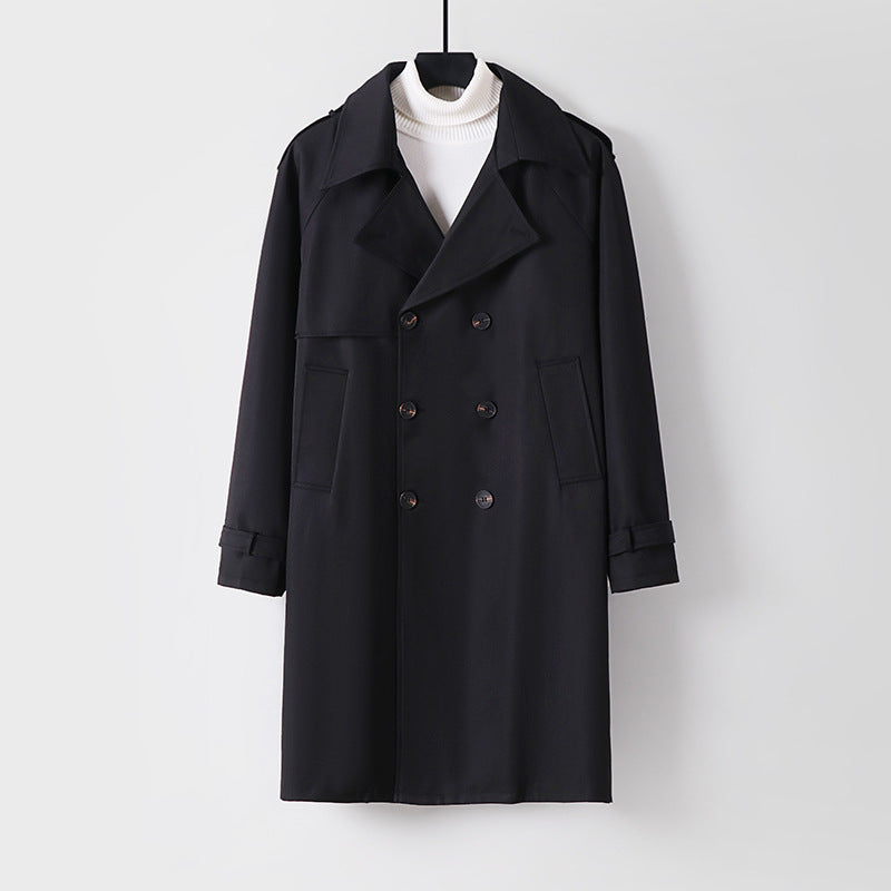 Herren Langmantel Drune
