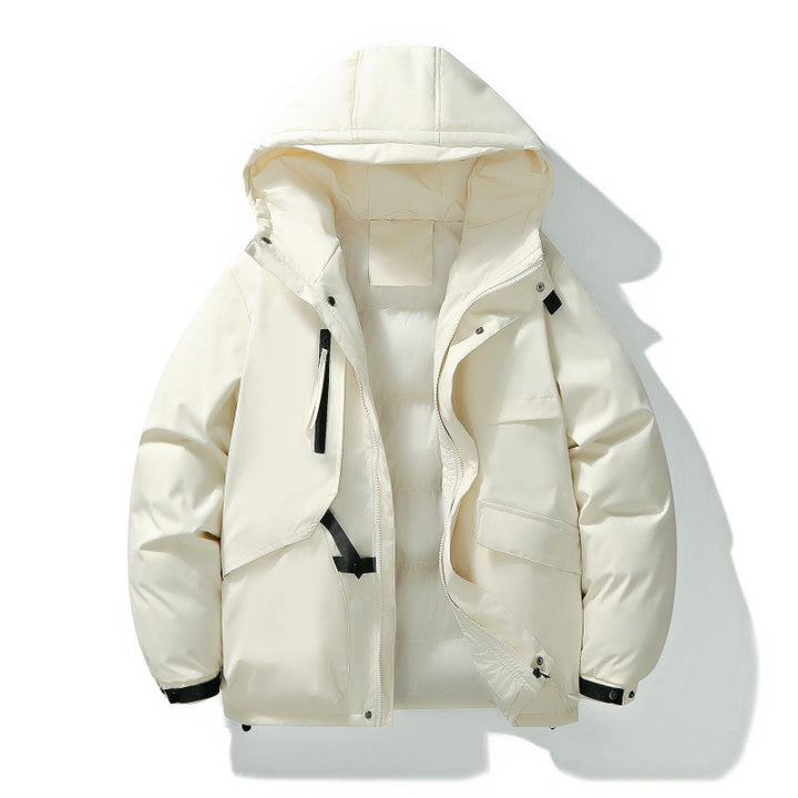 Herren Isolierte Parka-Jacke mit Kapuze Drune